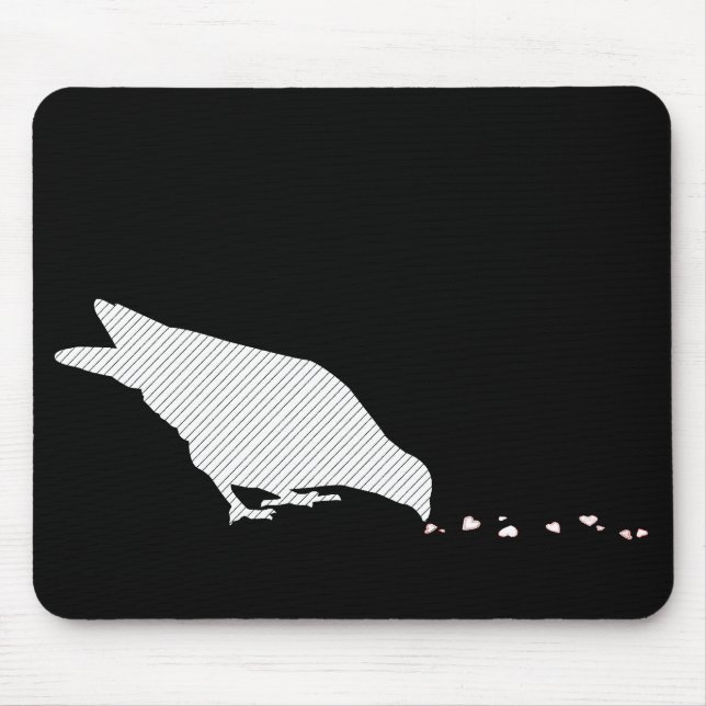 pecking order. mouse pad (Front)