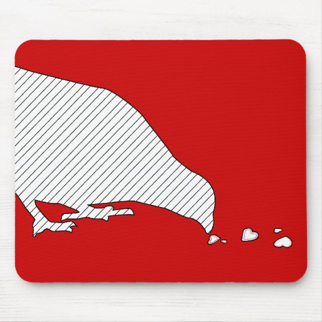 pecking order. mouse pad (Front)