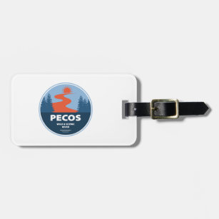 Pecos Wild And Scenic River New Mexico Luggage Tag
