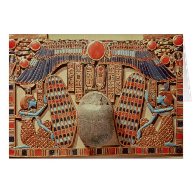 Pectoral decorated with the winged scarab (Front Horizontal)