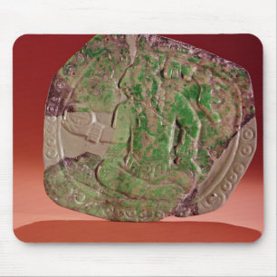 Pectoral of a king from Tikal Site, Guatemala Mouse Pad