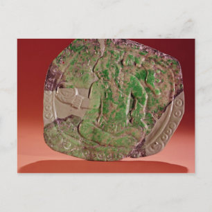 Pectoral of a king from Tikal Site, Guatemala Postcard