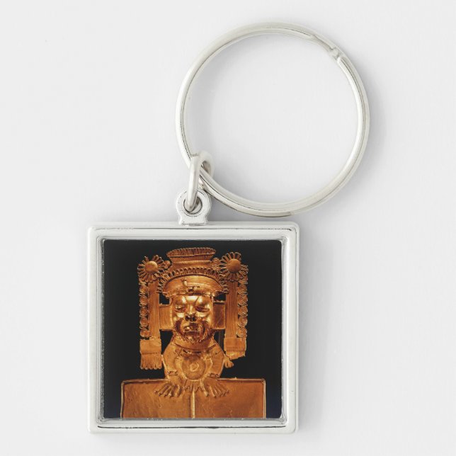Pectoral of the god Xipe Totec Keychain (Front)