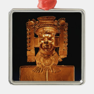 Pectoral of the god Xipe Totec Metal Ornament