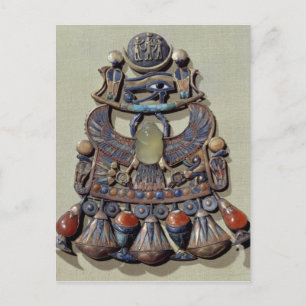 Pectoral with bird-scarab postcard