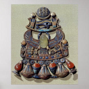 Pectoral with bird-scarab poster