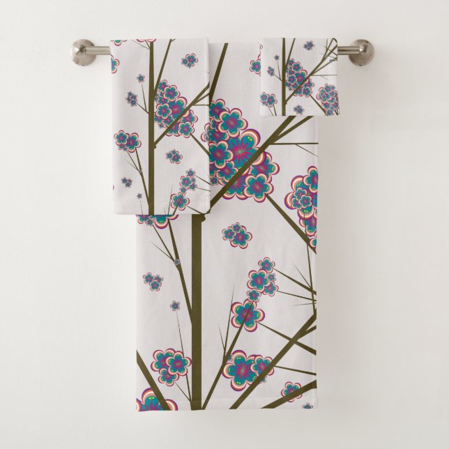 Peculiar Branches Bath Towel Set (Insitu)