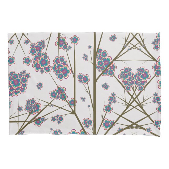 Peculiar Branches Pillowcases (2 Sizes) (Front-Left)