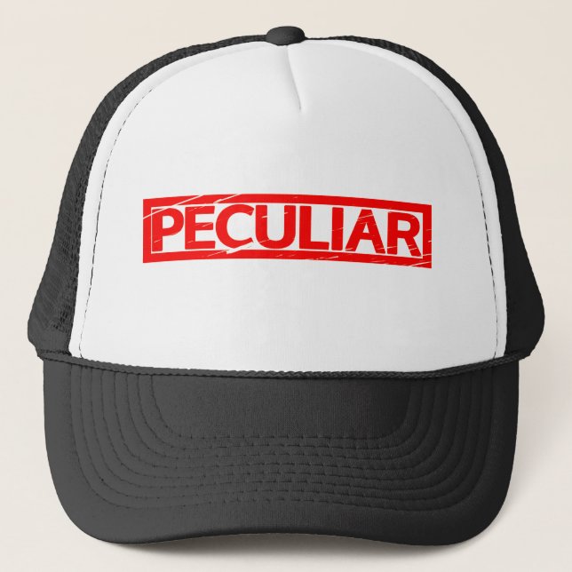 Peculiar Stamp Trucker Hat (Front)