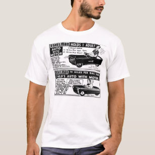 Pedal Cars for Mom and Kids! Vintage Ad T-shirt