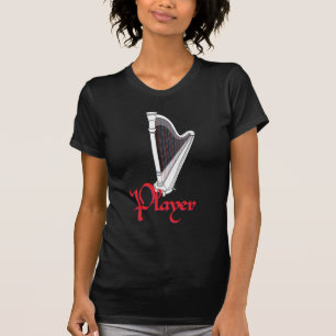 Pedal Harp Player T-Shirt