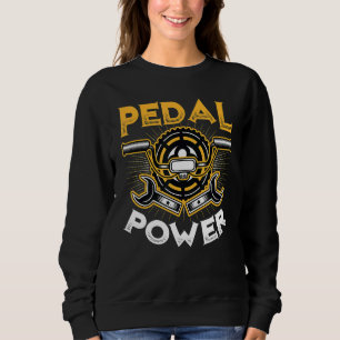 Pedal Power Anti Ebike Bicycle Cycling Sweatshirt