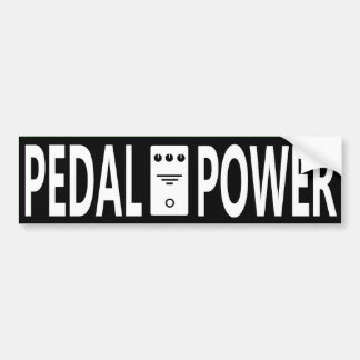 Pedal Power Bumper Sticker