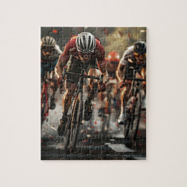 Pedal Power: The Peloton Experience Jigsaw Puzzle (Vertical)
