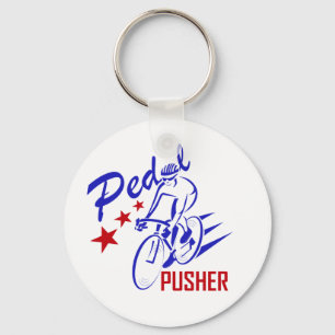 Pedal Pusher Keychain