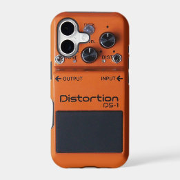 Pédale de distorsion orange pour le rock classique