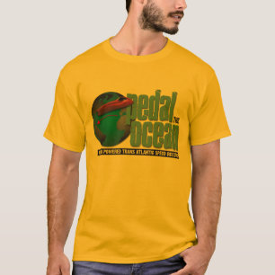 Pédalent le T-shirt d'océan