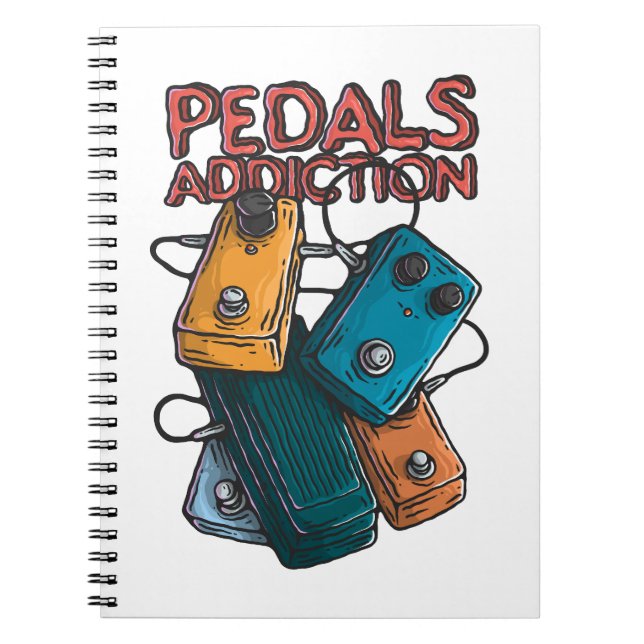 Pedals addiction notebook (Front)