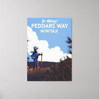 Peddars Way Norfolk Hiking poster