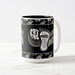 Peddle To The Metal Two-Tone Coffee Mug