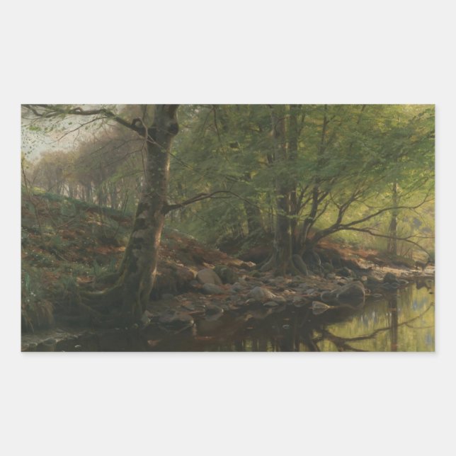 Peder Monsted - Clear brook Sticker (Front)
