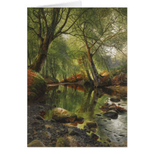 Peder Mønsted Flux boisé CC0465 Card