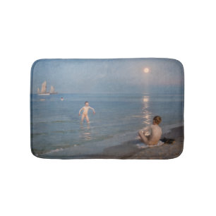 Peder Severin Kroyer - Boys Bathing at Skagen Bath Mat