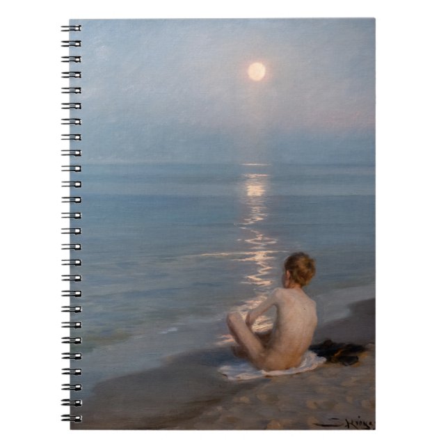 Peder Severin Kroyer - Boys Bathing at Skagen Notebook (Front)