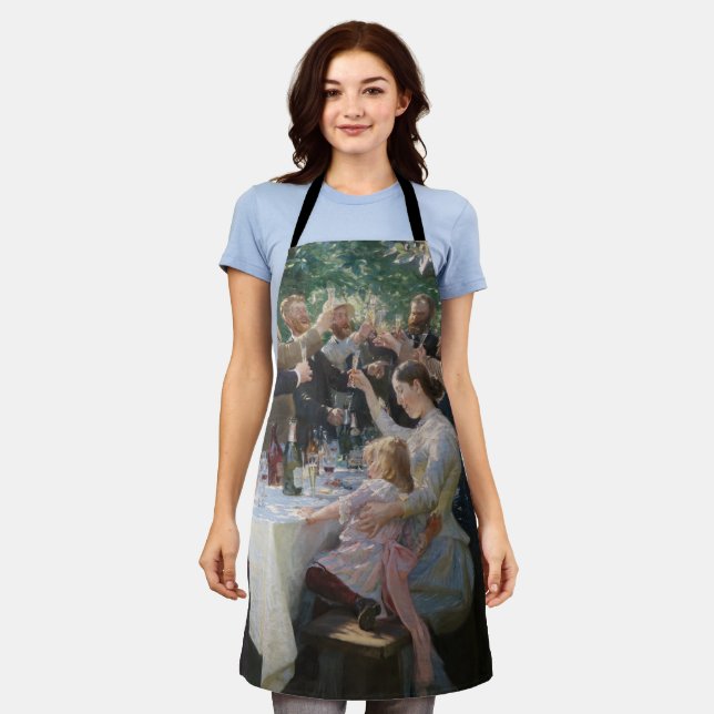 Peder Severin Kroyer - Hip, Hip, Hurrah! Apron (Worn)