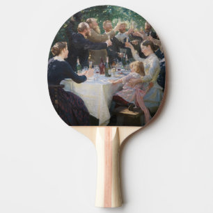 Peder Severin Kroyer - Hip, Hip, Hurrah! Ping Pong Paddle