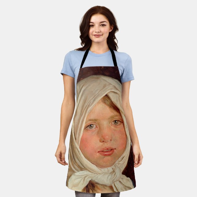 Peder Severin Kroyer - Little girl from Hornbaek Apron (Worn)