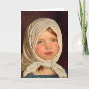 Peder Severin Kroyer - Little girl from Hornbaek Card