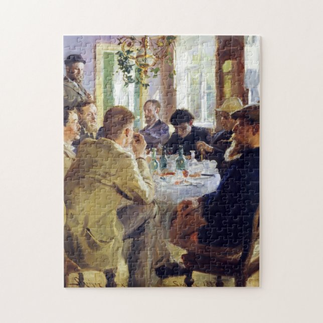 Peder Severin Kroyer - Lunchtime Jigsaw Puzzle (Vertical)