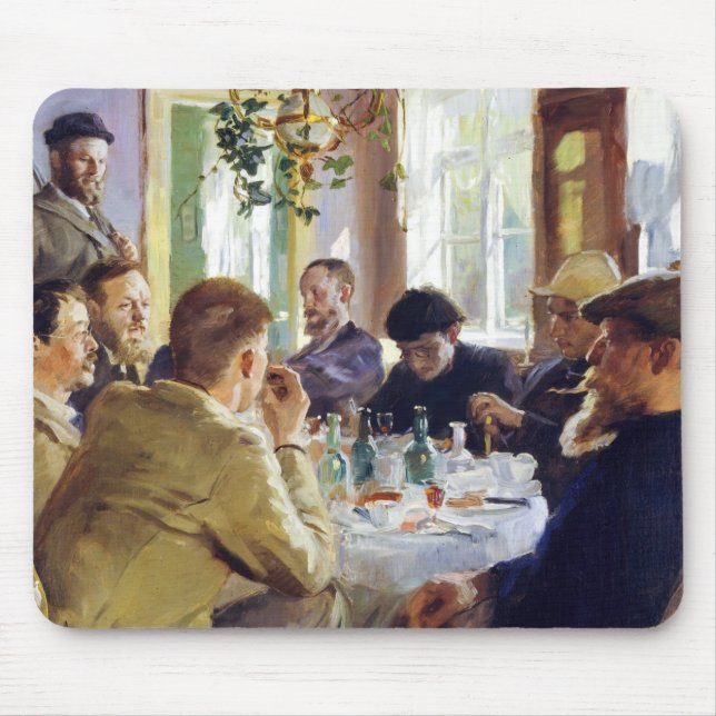 Peder Severin Kroyer - Lunchtime Mouse Pad (Front)