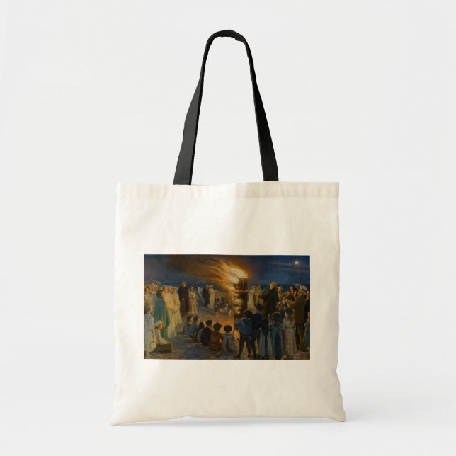Peder Severin Kroyer - Midsummer's Eve Bonfire Tote Bag (Front)