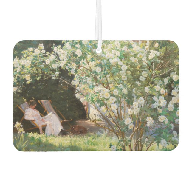 Peder Severin Kroyer - Roses Air Freshener (Front)