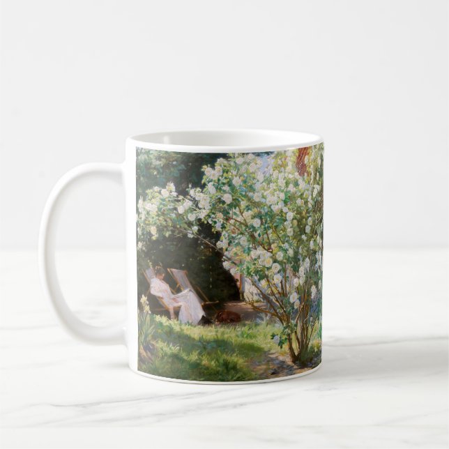 Peder Severin Kroyer - Roses Coffee Mug (Left)