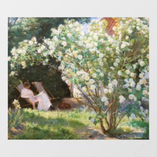 Peder Severin Kroyer - Roses Window Cling
