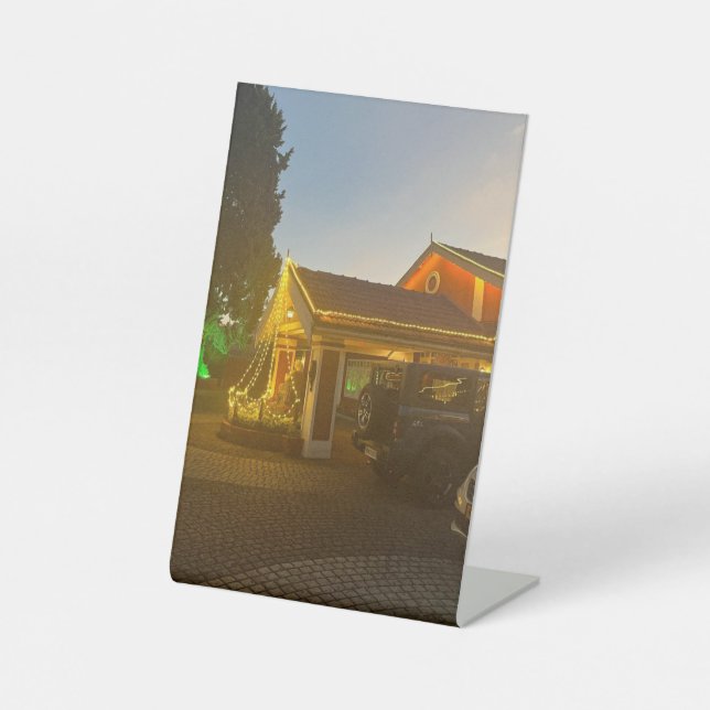 Pedestal Sign (Front)