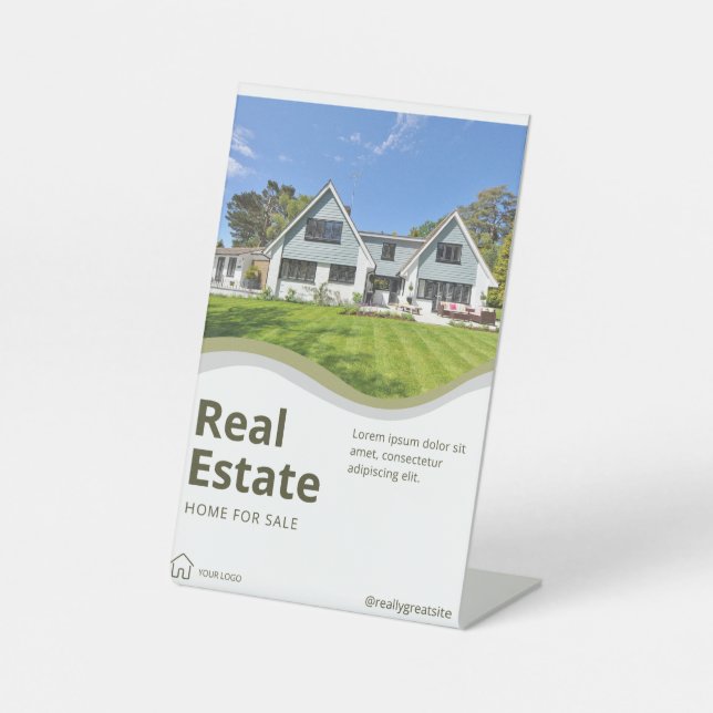 Pedestal Sign (Front)