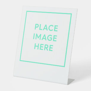 Pedestal Sign, 10" X 12" Sign