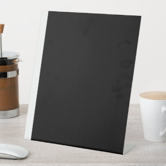 Pedestal Sign | 10x12 Plastic Display Board