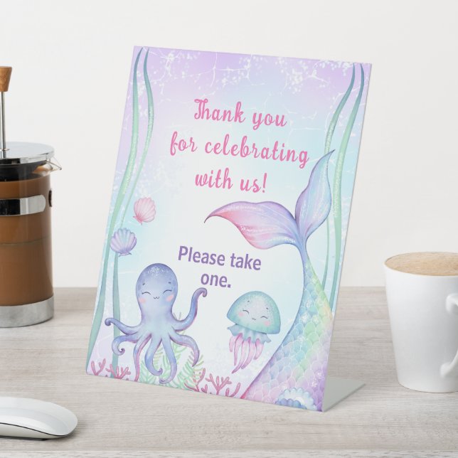 Pedestal Sign a nautical themed birthday (In SItu)