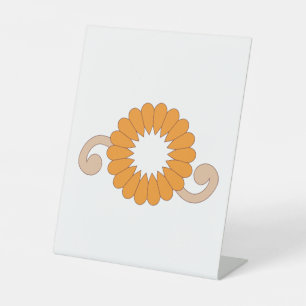 Pedestal Signage   Acrylic. Vintage. Event. Custom Sign