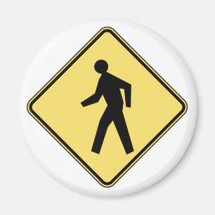 Pedestrian Crossing Magnet
