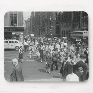 Pedestrians Mouse Pad