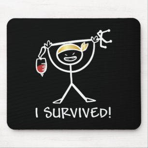 Pediatric Cancer Awareness Childhood Gifts I Survi Mouse Pad