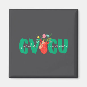 Pediatric Cvicu Nurse Cardiovascular Intensive Car Magnet