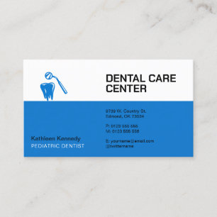 Pediatric Dentist Dental Practice Appointment Card