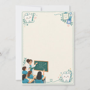 Pediatric Dentistry Certificate of Bravery Boho To Holiday Card